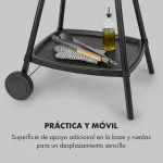 Gatsby 2000W 42x37cm Barbacoa Eléctrica Negro 2300 - Imagen 5
