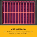 Meat Machine 45x32,5cm Barbacoa de Carbón Negro 1400+ unidades vendidas - Imagen 3