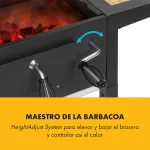 Meat Machine 45x32,5cm Barbacoa de Carbón Negro 1400+ unidades vendidas - Imagen 4