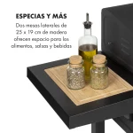 Meat Machine 45x32,5cm Barbacoa de Carbón Negro 1400+ unidades vendidas - Imagen 5