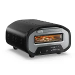 PizzaForno 1700W 430°C Horno de Pizza Eléctrico Negro