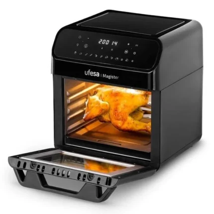 Freidora de aire Ufesa Magister 72805550 – 12L, 1850W, Control digital, 12 programas y 6 accesorios