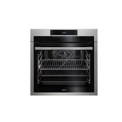 AEG BPE642120M Horno encastrable multifunción con pirólisis, sonda térmica y ventilador XXL