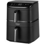 Freidora de Aire Cosori Turbo Tower Chef Edition – 10.8L, 2630W, Doble Compartimento, Negro - Imagen 2
