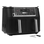 Freidora de aire Ninja AF451EU de 9,5L, 2470W, doble cubeta con control táctil LED