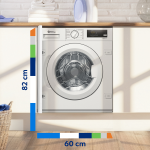 Lavadora frontal Balay 3TI983B – 8kg, 1200 RPM, Clase C - Imagen 2