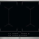 AEG IKE64450XB Plato de inducción con 4 zonas y 2 áreas Bridge de 210 x 180 mm