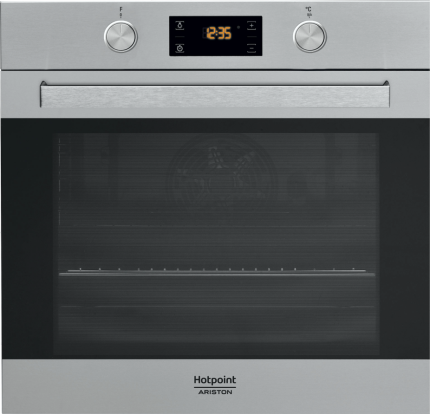 Hotpoint FA5 844 H IX HA Horno eléctrico multifunción de 71 L con sistema de limpieza H2O