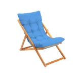 Sillón de jardín plegable de madera - Imagen 4