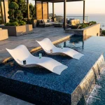 Inicio Muebles Set de 2 tumbonas para piscina - Imagen 4