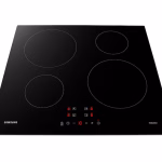 Samsung NZ64M3NM1BB/UR Plato de inducción de 4 zonas con Booster y controles táctiles