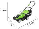 Greenworks G40LM41 – Cortacésped eléctrico inalámbrico 41 cm – Batería 40V 4Ah - Imagen 7