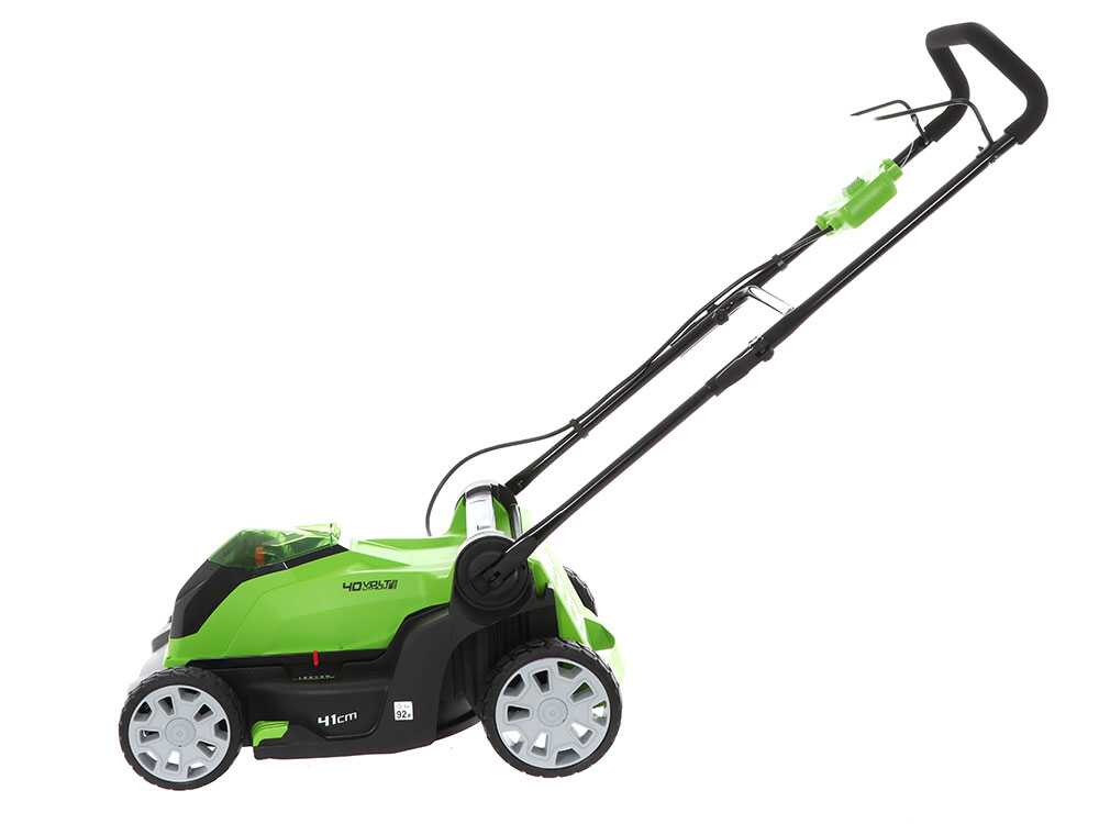 Greenworks G40LM41 – Cortacésped eléctrico inalámbrico 41 cm – Batería 40V 4Ah - Imagen 8